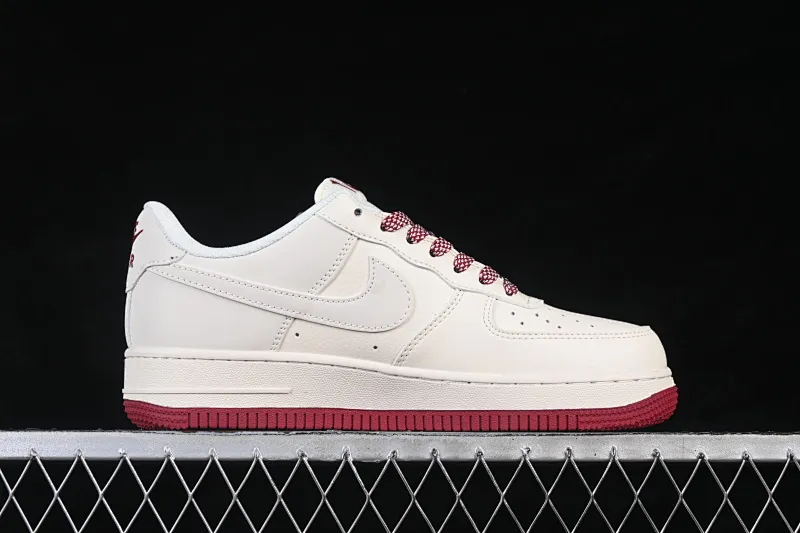 All Categories Nk Air Force 1 Air Force Series Nk Air Force 1 Low Air Force Low Nike Air Force 1'07 Low Burgundy Three Hook Air Force One Low Casual Sneakers JP2026-106
